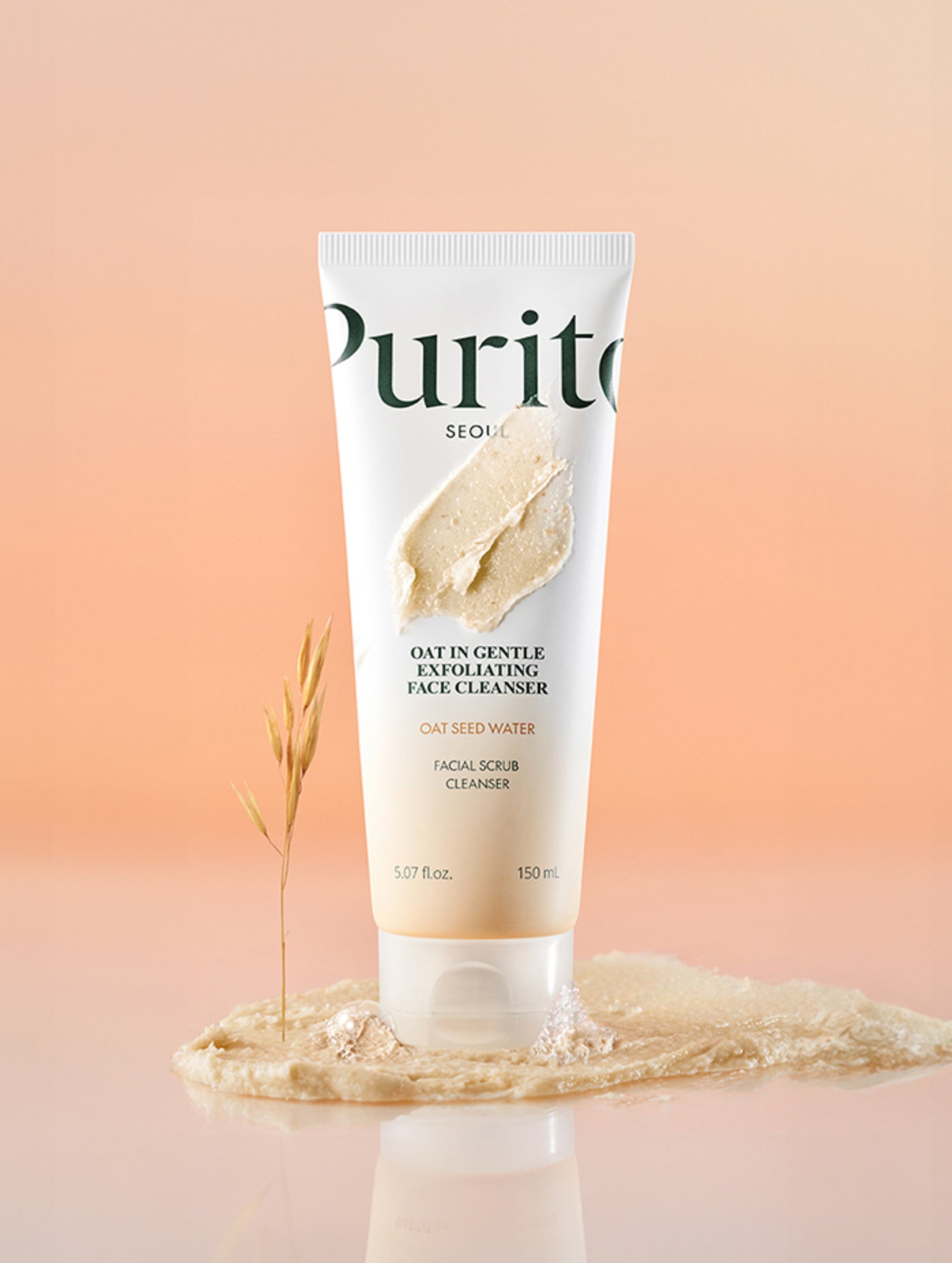Purito Oat In Gentle Exfoliating Face Cleanser 150ml