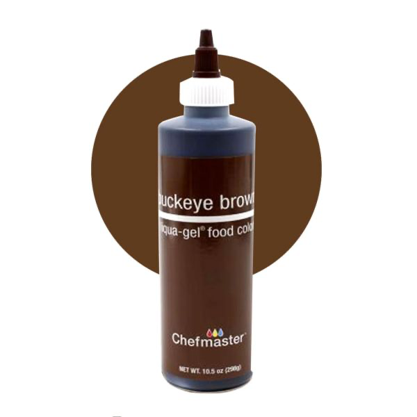 Gel colorant Chefmaster Buckeye Brown 298 g