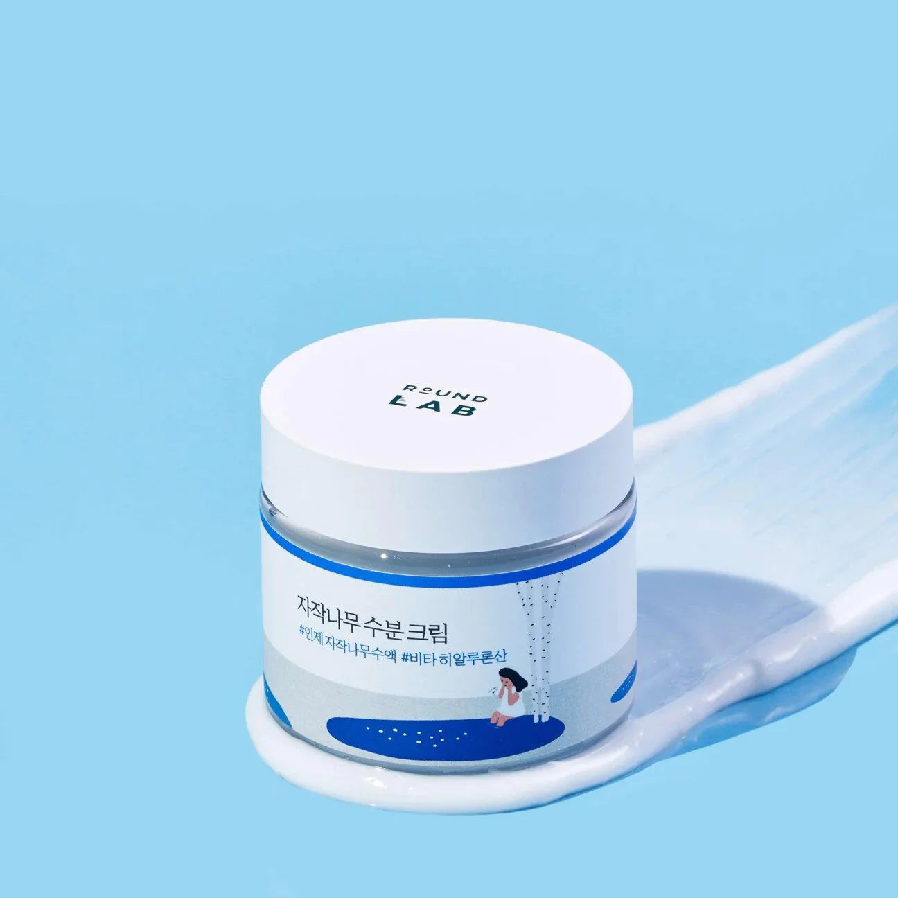 Crème hydratante au jus de bouleau ROUND LAB 80 ml