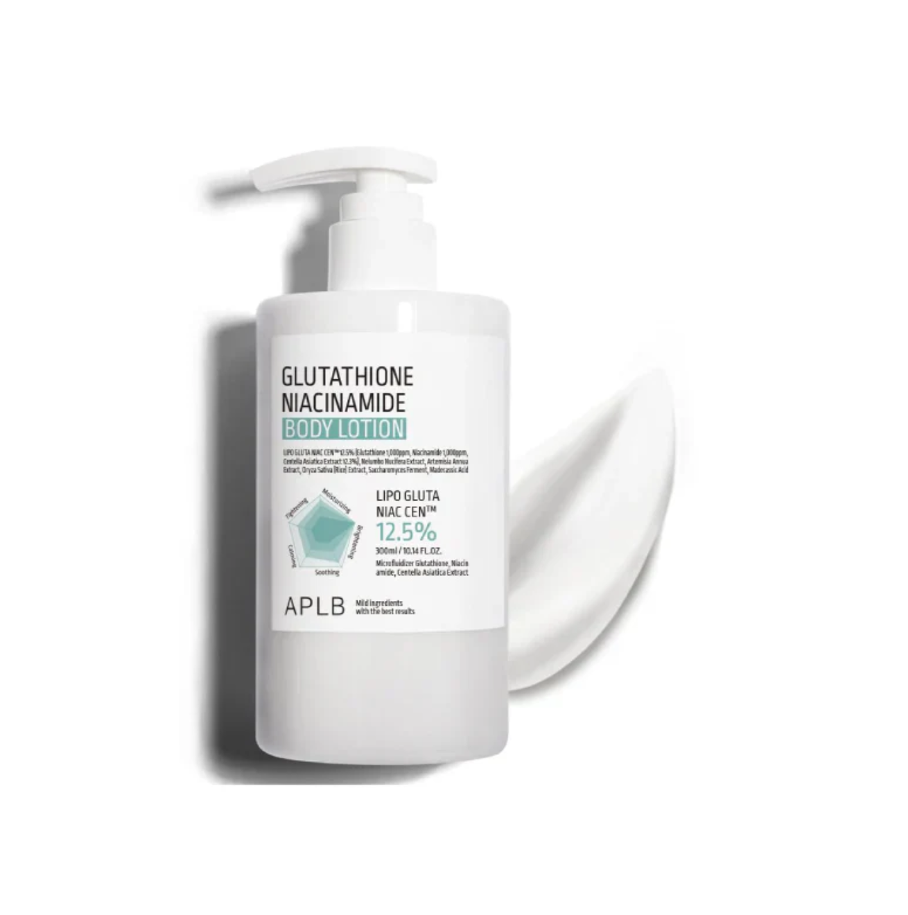 Lotion corporelle APLB Glutathion Niacinamide 300 ml