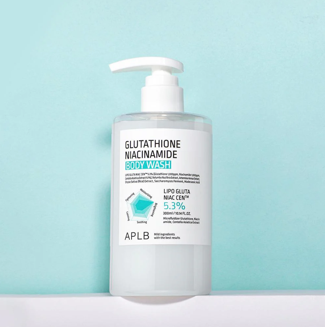 APLB Glutathione Niacinamide Body Wash 300ML K BOX APLB Glutathione Niacinamide Body Wash 300ML K BOX