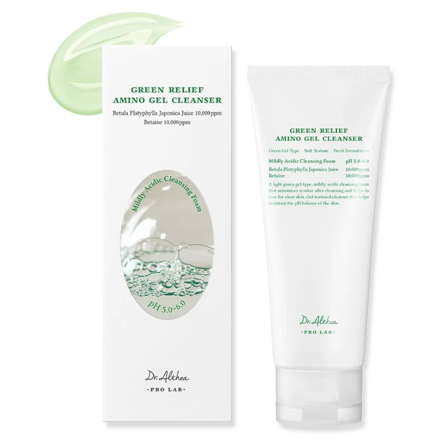 Green Relief Amino Gel Cleanser (100ml)