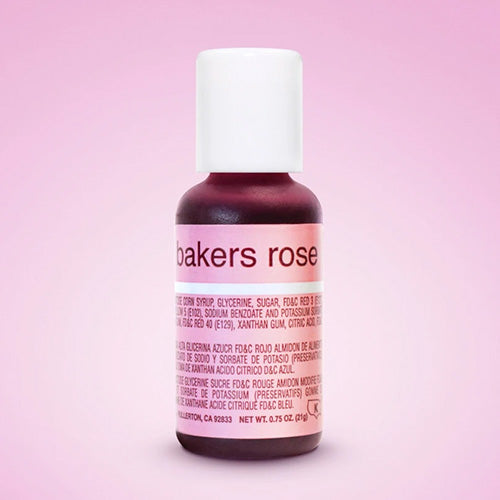 Chefmaster Liqua-Gel Color Bakers Rose 20 ml