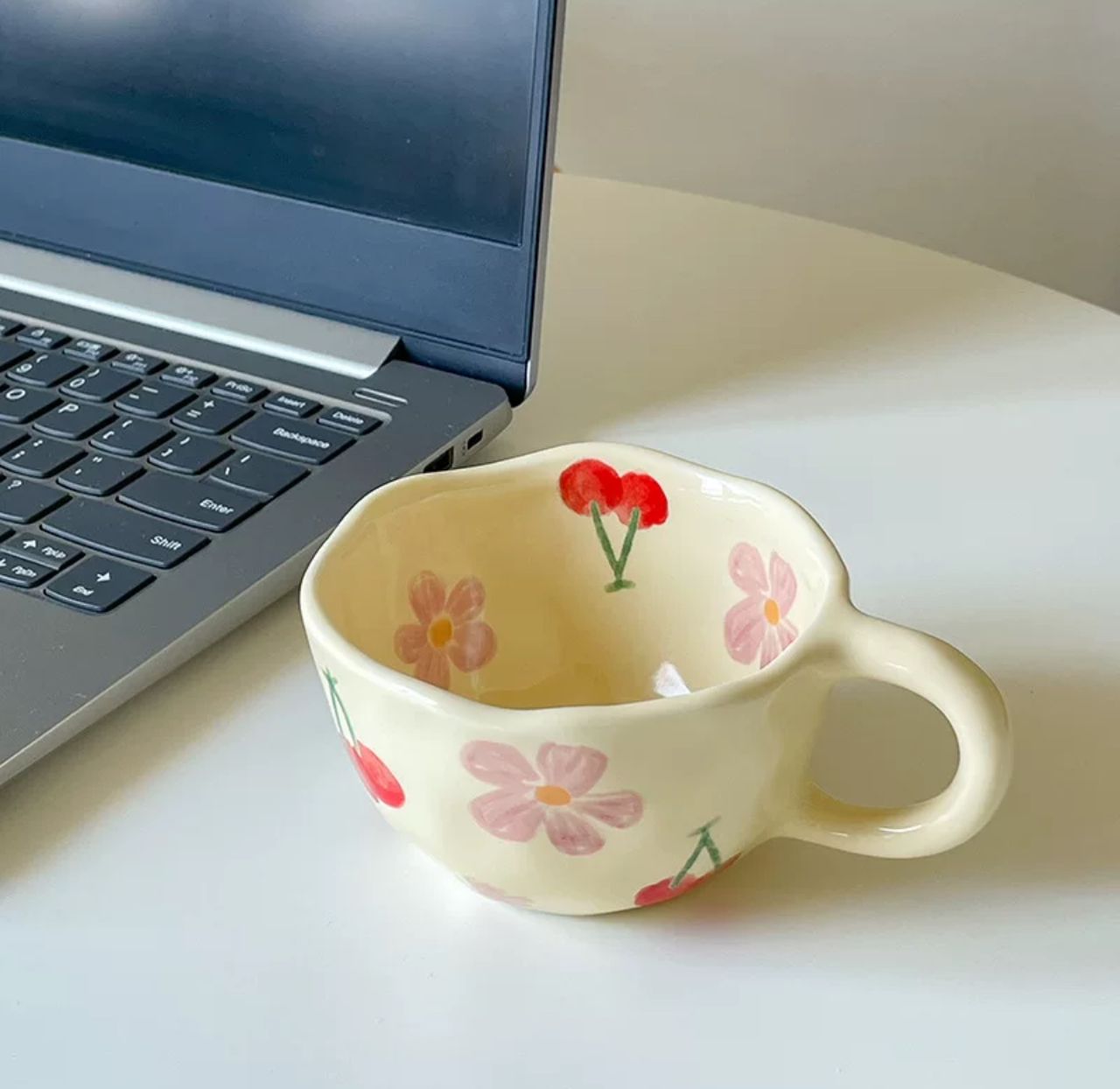 Mug Fleurs roses