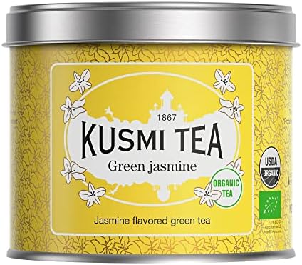 KUSMI TEA - Thé vert bio au jasmin 100g