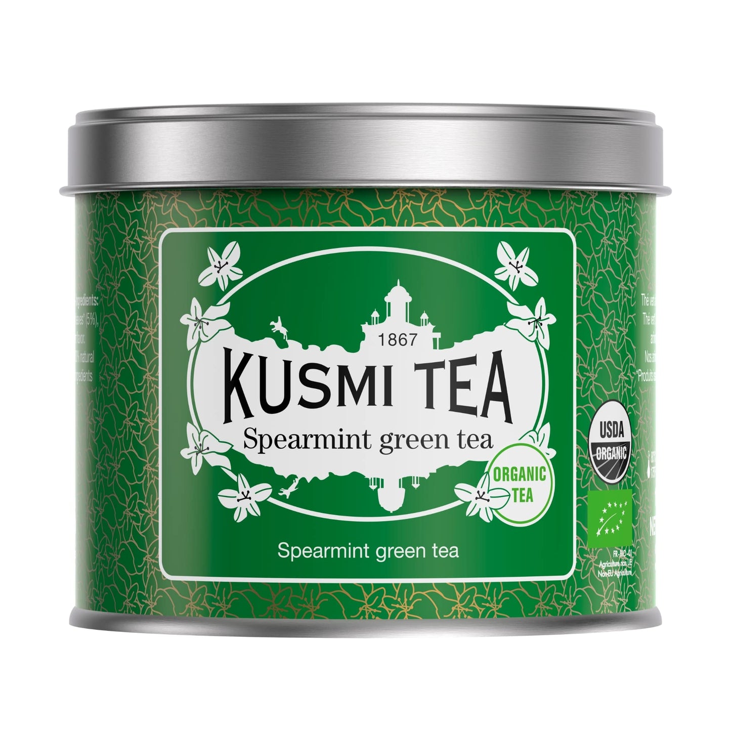 KUSMI TEA - Thé vert bio à la menthe - 100 g