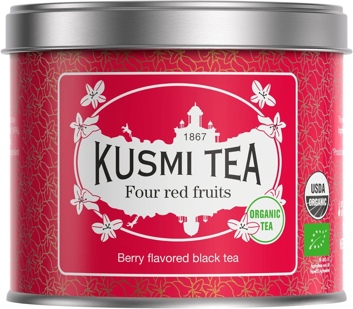 Kusmi Tea - Quatre Fruits Rouge Bio - 100g