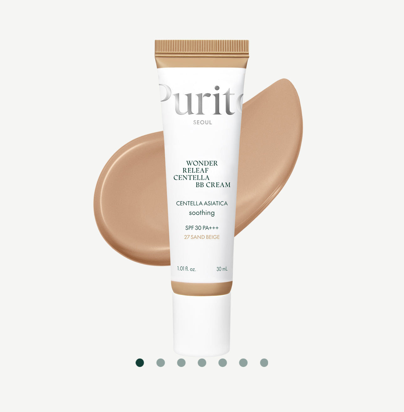 PURITO Wonder Releaf Centella BB Cream #27 Sand Beige