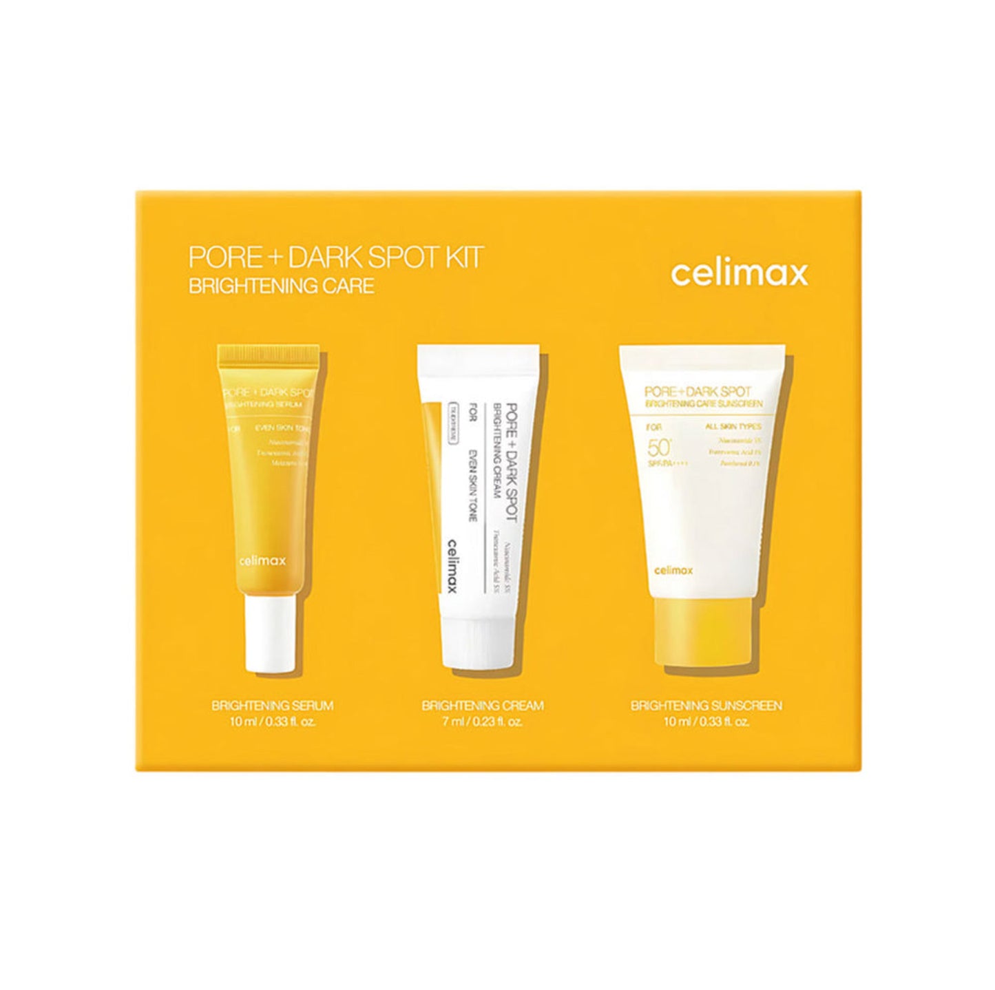 Celimax PORE + DARK SPOT BRIGHTENING KIT