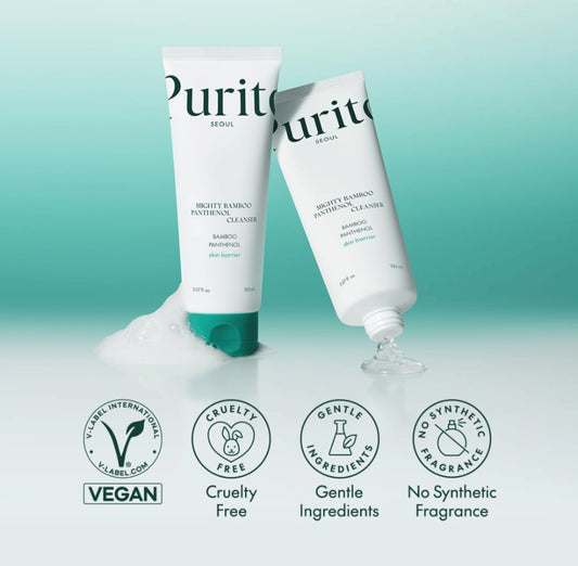 Purito Mighty Bamboo Panthenol Cleanser 150ml