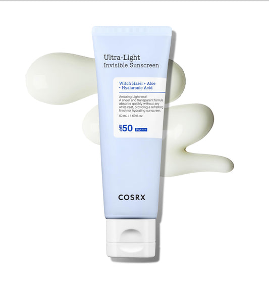 COSRX Ultra Light Invisible Sunscreen SPF 50 PA ++++ 50ml