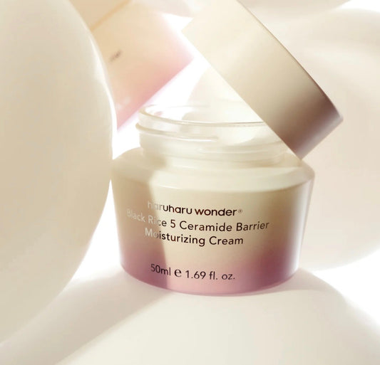 HARUHARU WONDER BLACK RIZ 5 CRÈME HYDRATANTE BARRIÈRE CÉRAMIDE