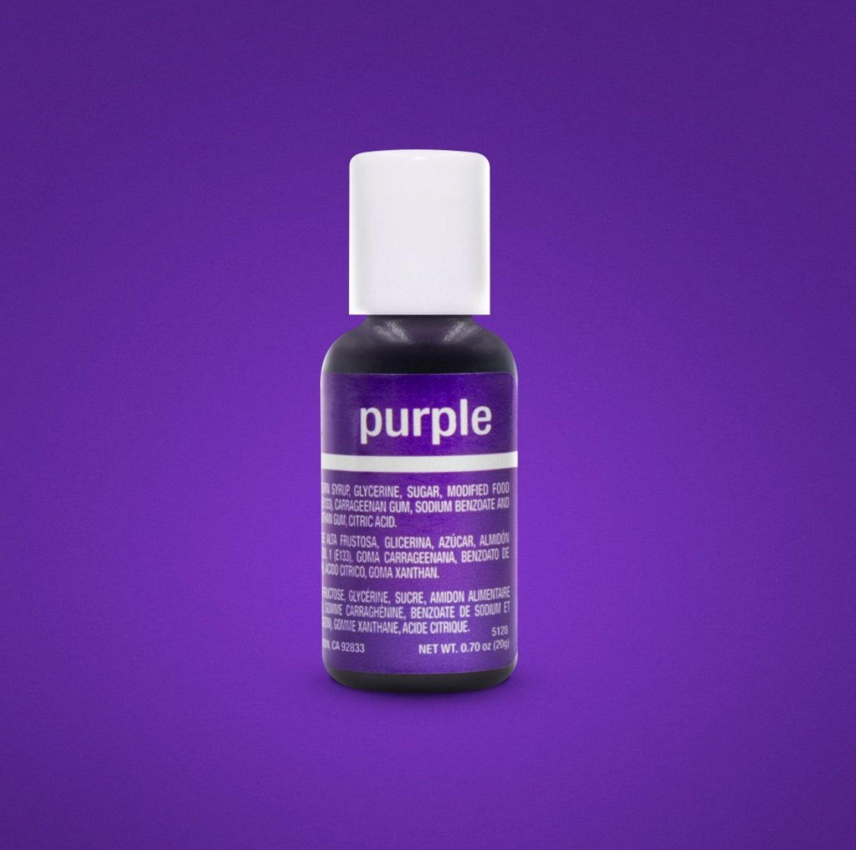 Chefmaster Liqua-Gel Color Purple 20ml