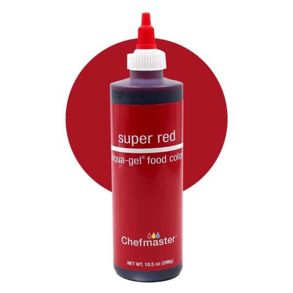 Chefmaster Gel Color Super Red 298g