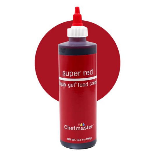 Chefmaster Gel Color Super Rouge 298 g