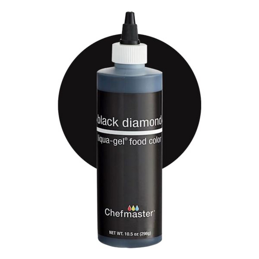 Chefmaster Gel Color Black Diamond 298g