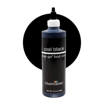 Chefmaster Gel Color Coal Black 298g