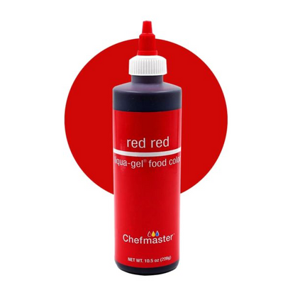 Chefmaster Gel Color Red Red 298g