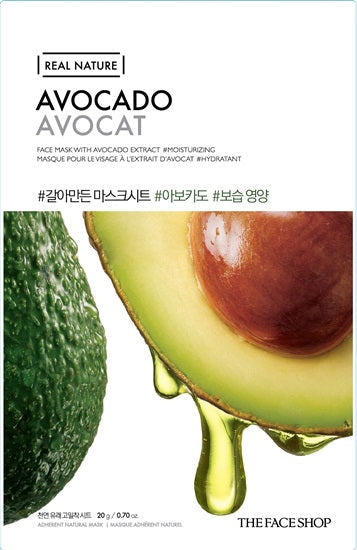 Masque à l'extrait d'avocat The Face Shop