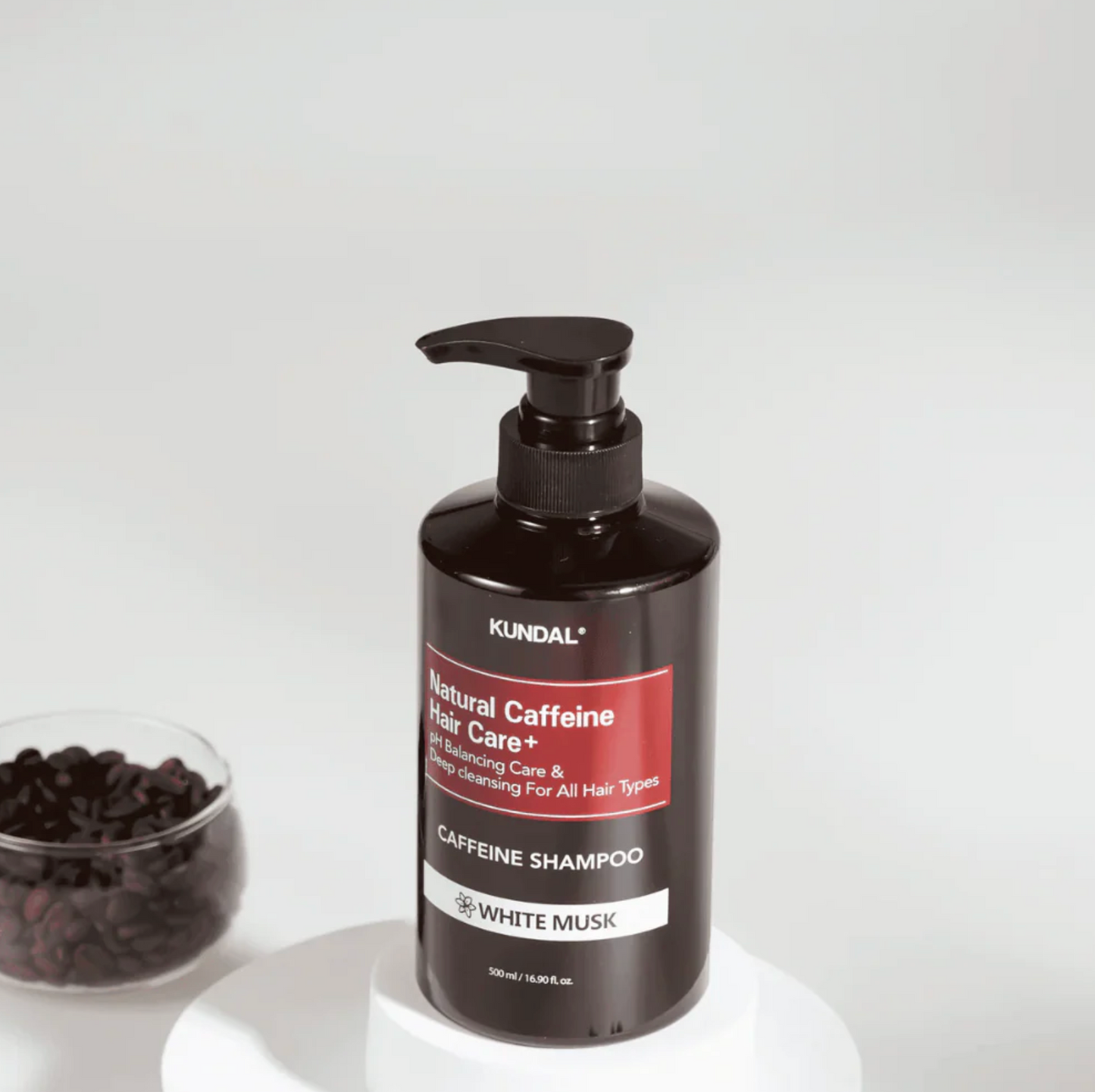 Kundal Caffeine Shampoo White Musk 500ml