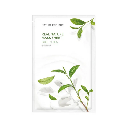 Nature Republic Real Nature Mask Sheet Green Tea