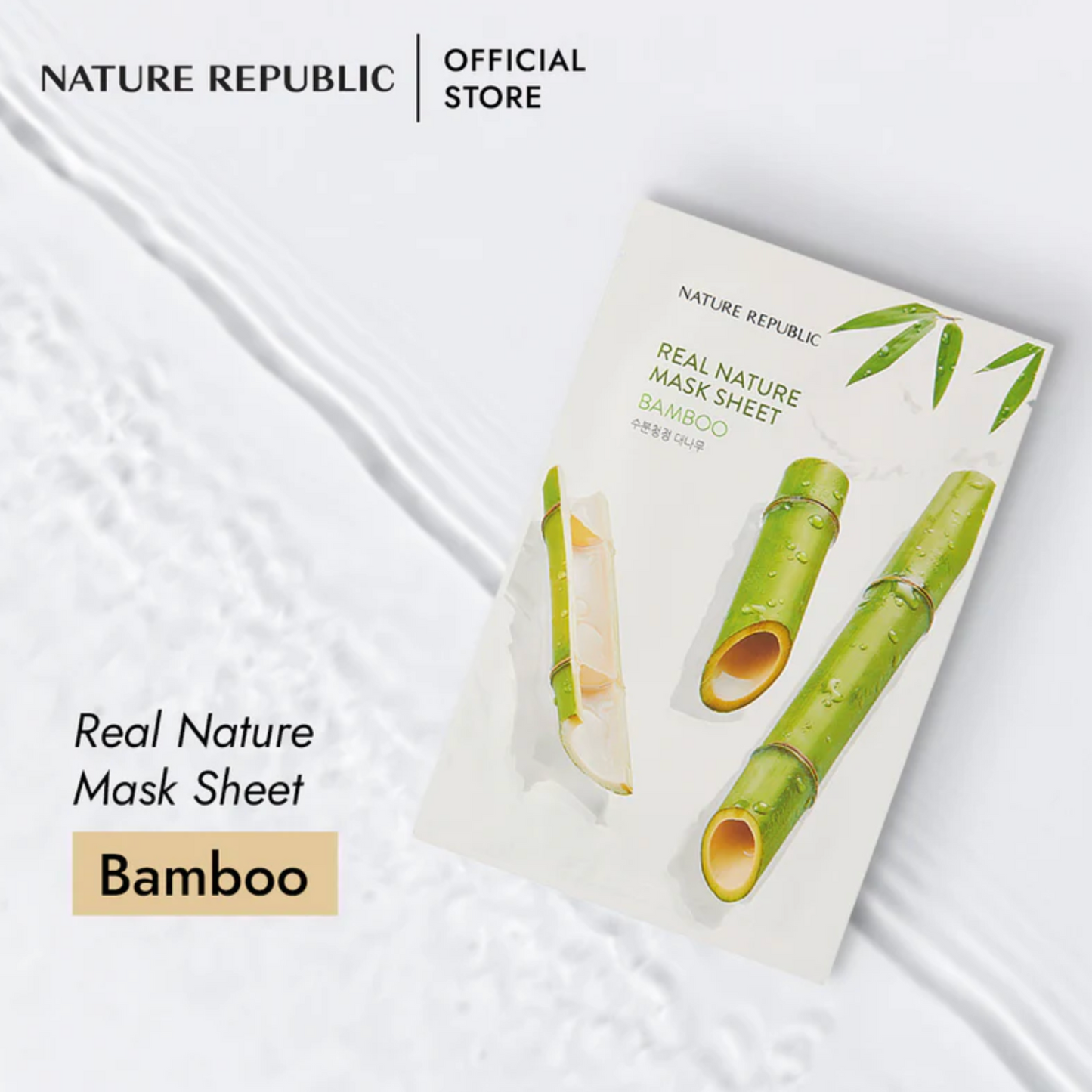 Nature Republic Real Nature Mask Sheet Bamboo
