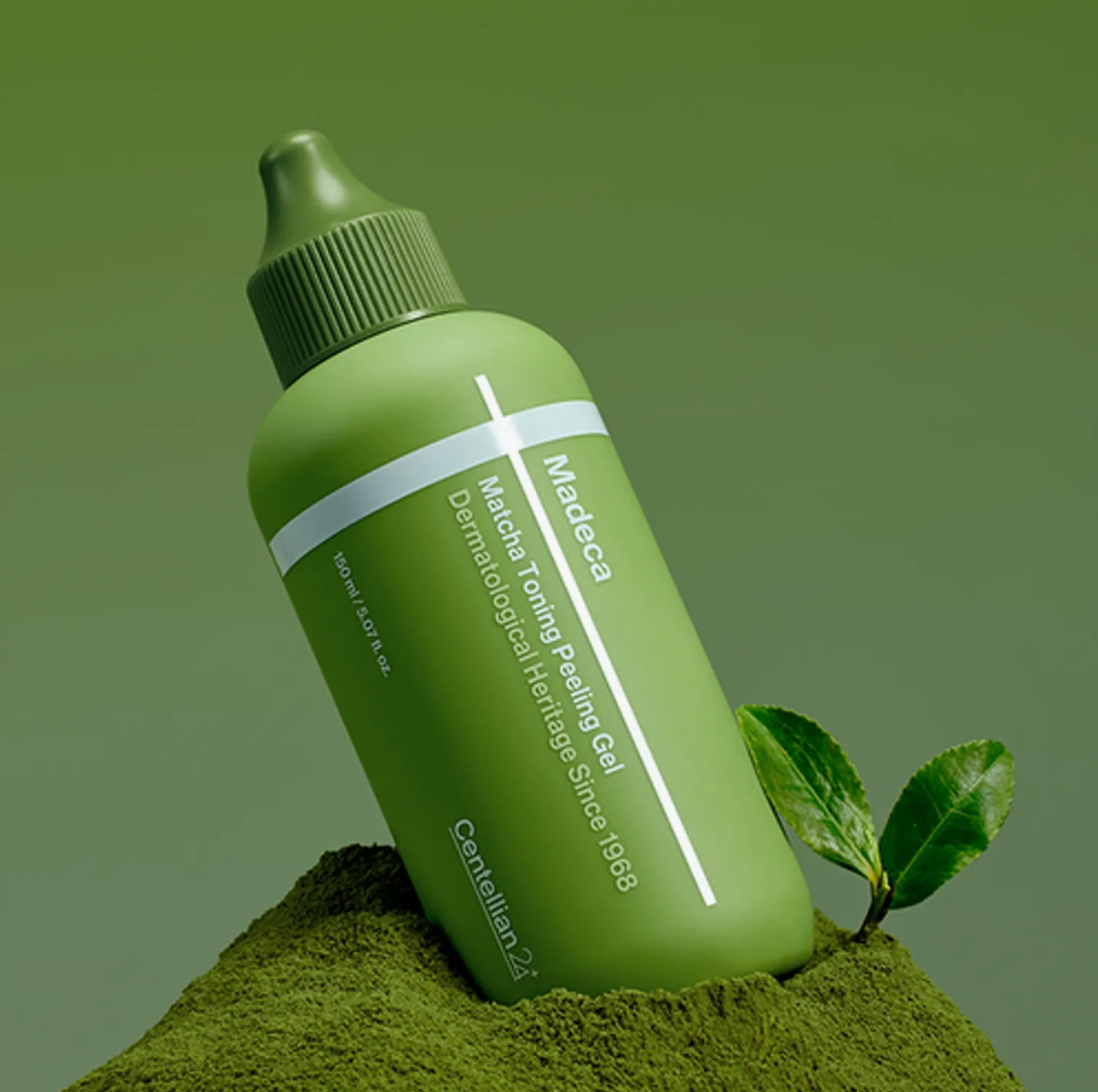 Gel peeling tonifiant au matcha Madeca 150 ml