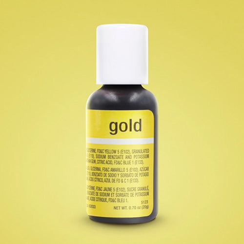 Chefmaster Liqua-Gel Color Gold 20ml