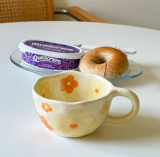 Mug Orange Flowersi